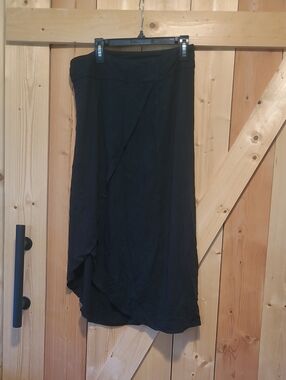 Athleta Black Wrap Skirt